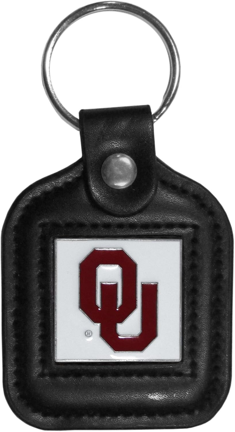 NCAA Siskiyou Sports Fan Shop Michigan State Spartans Square Leather Key Chain One Size Black : Sports & Outdoors