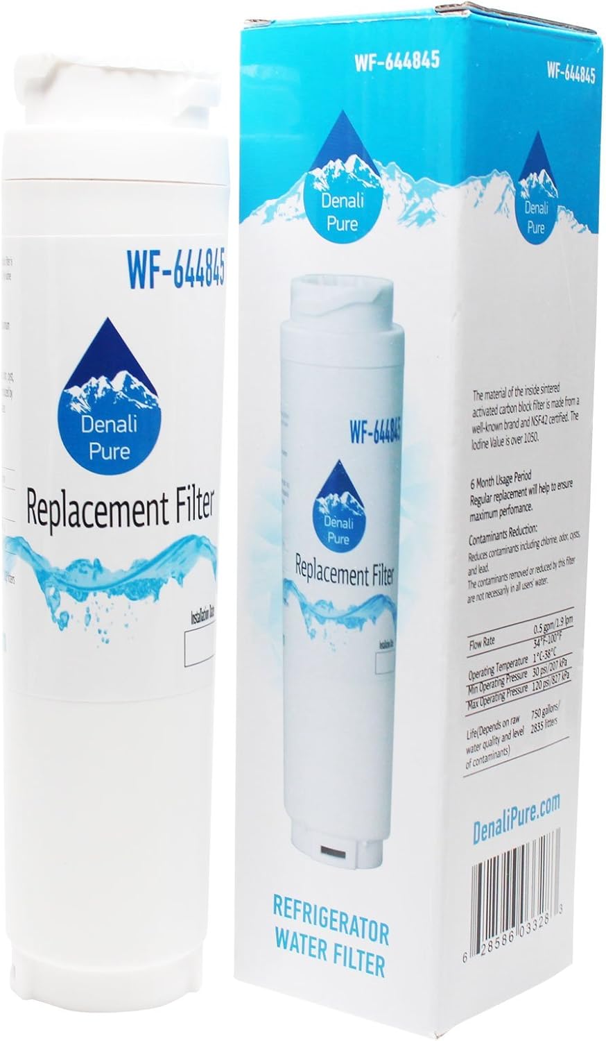Replacement for Bosch KAD62V70AU Refrigerator Water Filter