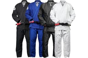 Gold BJJ Foundation Gi - Pearl Weave Jiu Jitsu Gi for Men and Women - IBJJF Competition Legal BJJ Gi