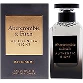 Abercrombie & Fitch Authentic Night Men EDT Spray 3.4 oz