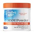 Doctor's Best MSM Powder Supplement for Men & Women, Non GMO, Vegan, 8.8 oz | Supports Hair, Skin, Nails, Joint Health, & Mob