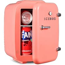ICEBOX IBMF4BLS Geladeira para quarto, cuidados com a pele