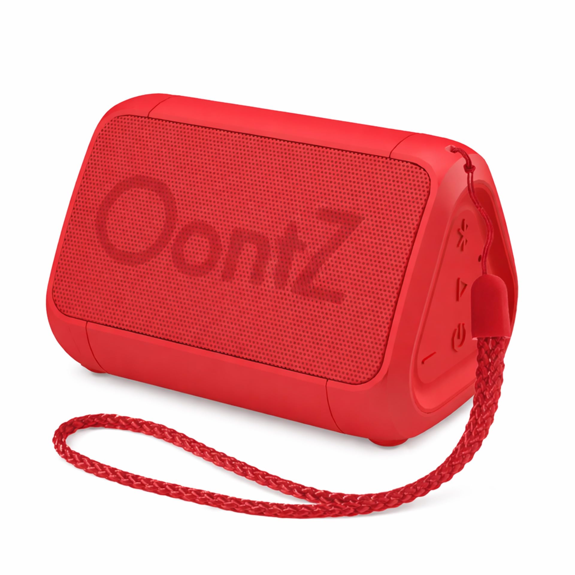 OontZ Solo Portable Bluetooth Speaker - Ultra Portable, 14 Hours of Playtime, 100ft Wireless Range, Waterproof, Budget-Friendly Speaker for Travel, Outdoor or Home, Great Gift (Red)