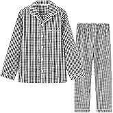 Lavenderi Toddle Kids Girls Boys 100% Cotton Long Sleeve Pajama Set, Pajamas for Kids