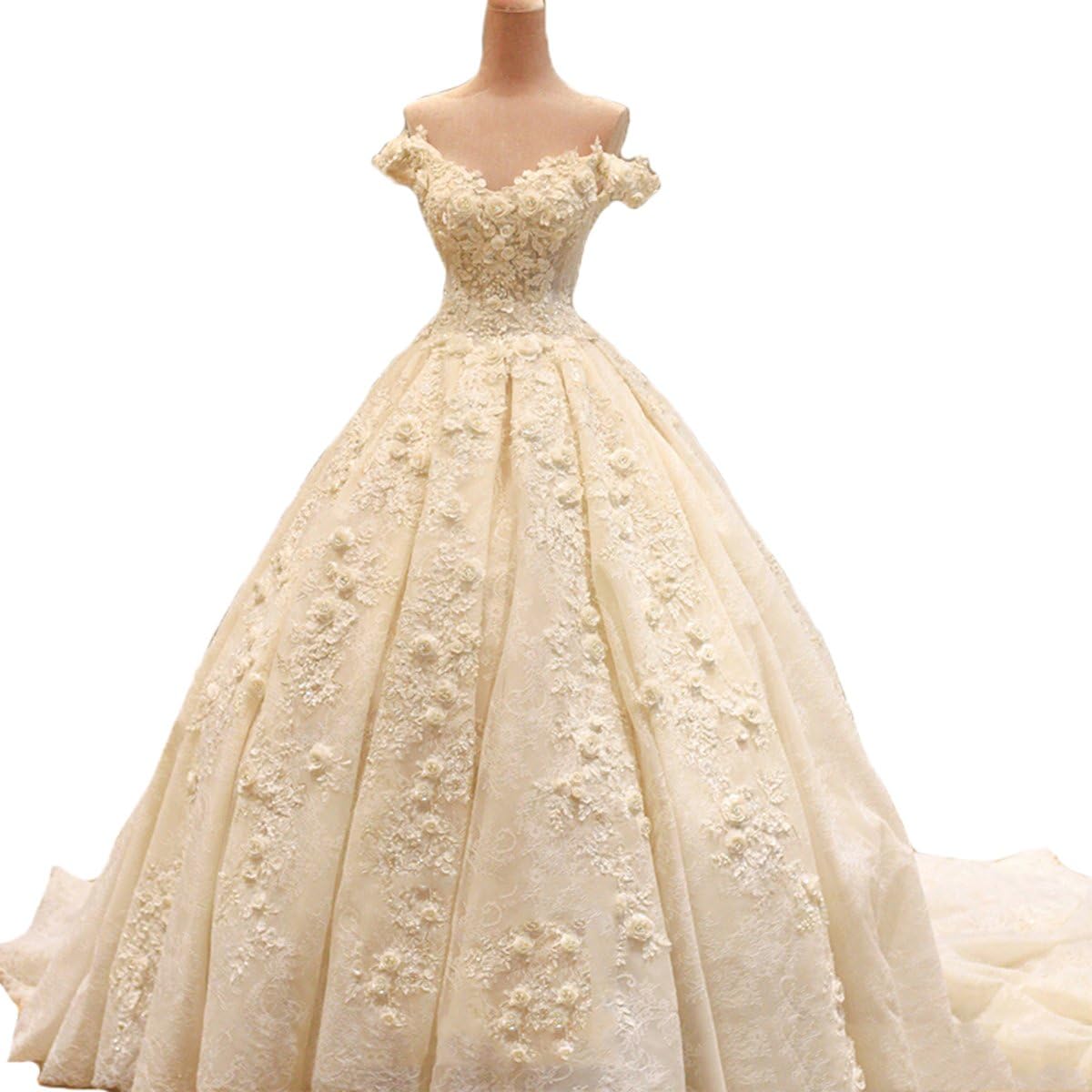 white princess ball gown