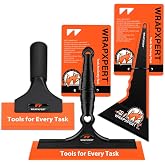 WRAPXPERT Window Tint Tools Kit, 3-Step Professional Window Tint Squeegee Set for Windshield &amp; Rear Glass Tinting, Squeegee for Car Window Film Installation, Fast Water Removal and Bubble-Free Finish