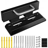 Security Door Barricade, Home French Security Door Brace, Doors Safty Bar | Withstands 3100 Lbs Resistance of Violent Force, Prevent Entry Burglary Home Invasions, for Standard French Blemished Doors