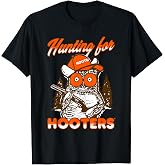 Hooters Hunting for Hooters Hootie The Owl Retro Restaurant T-Shirt