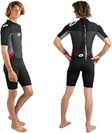 Osprey Origin Shorty Wetsuit 3mm 2mm Black Red XXL UK Men