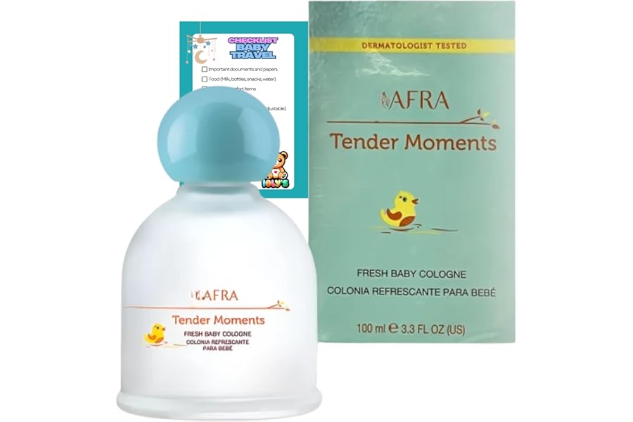 Ioly’s Jjafra Tender Moments Baby Cologne for boys, girls Jjafra baby perfume for newborn Alcohol FREE Paraben Colonia para bebe recien nacido kids Perfume para bebe toddler colonia para niños PK 1