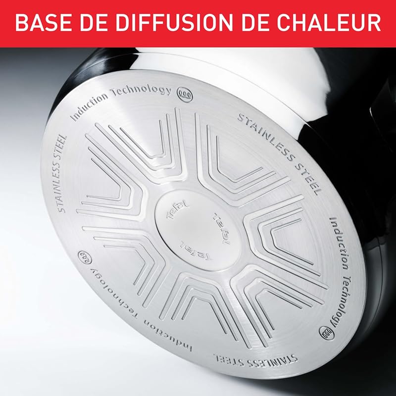 - Faitout Duetto Acier Inoxydable avec Couvercle en Verre - 20 cm — photo 5 sur 7