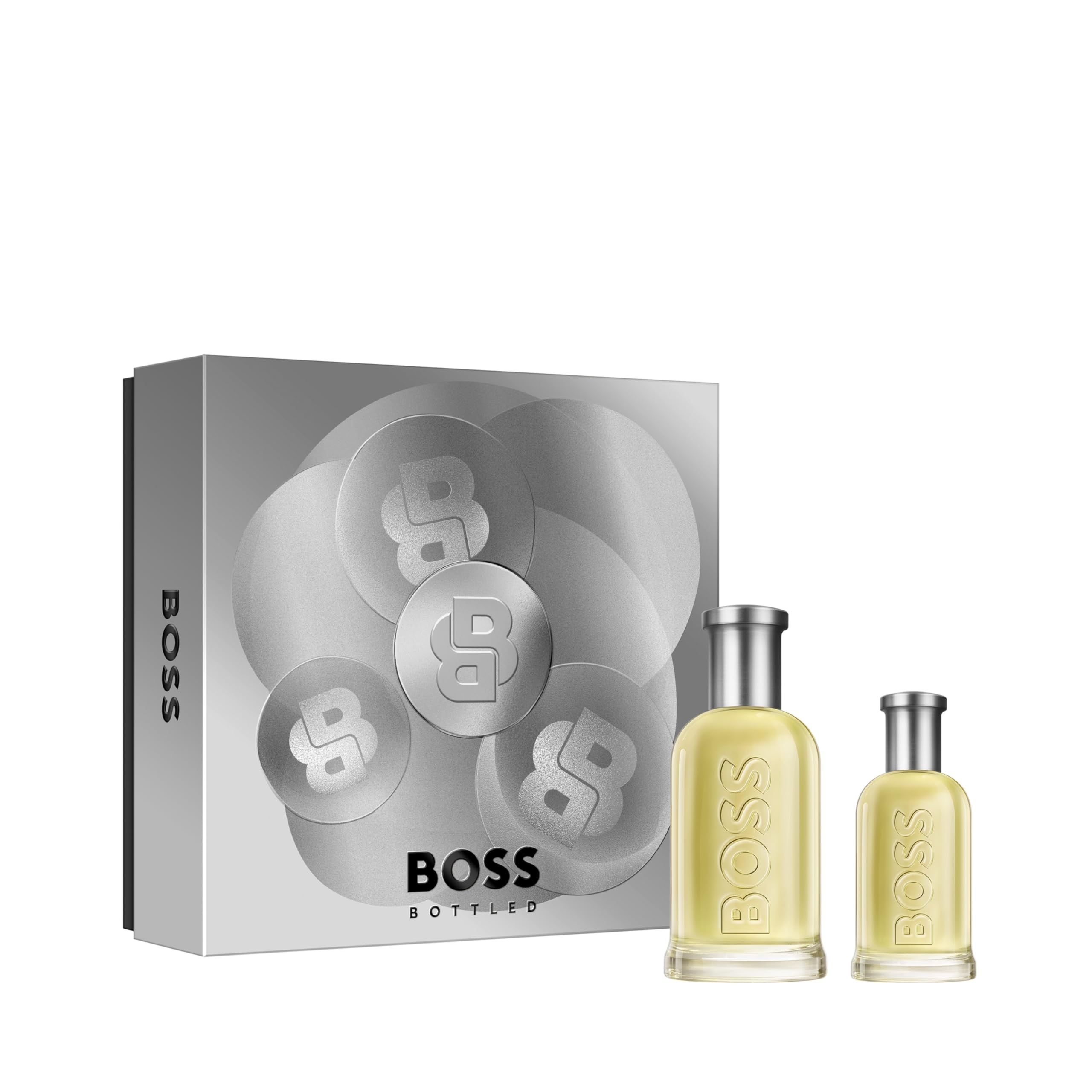 Hugo Boss Bottled Eau de Toilette – Woody Men's Cologne – With Notes of Apple, Cinnamon & Wood – Long Lasting Fragrance Image