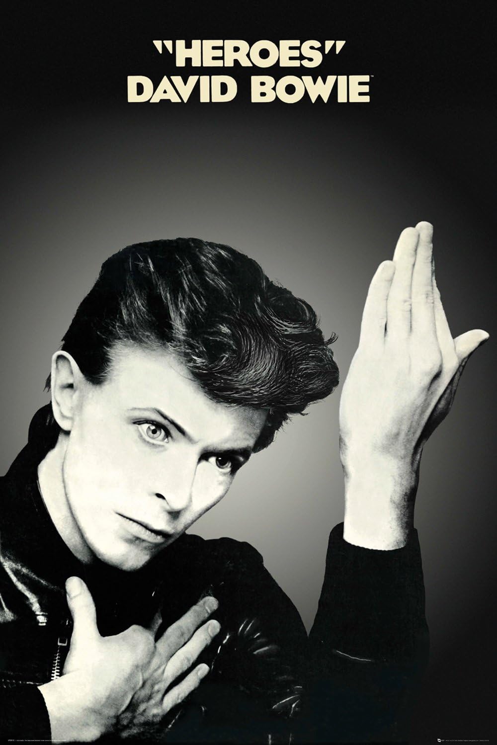 GB eye LTD, David Bowie, Heroes, Maxi Poster, 61 x 91.5cm, Wood, Various, 65 x 3.5 x 3.5 cm