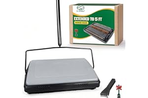 EZ SPARES Quiet Carpet Sweeper, Floor Sweeper with Horsehair Roller Brush Strong,Suitable for Carpet Cleaning Power,Bristle S