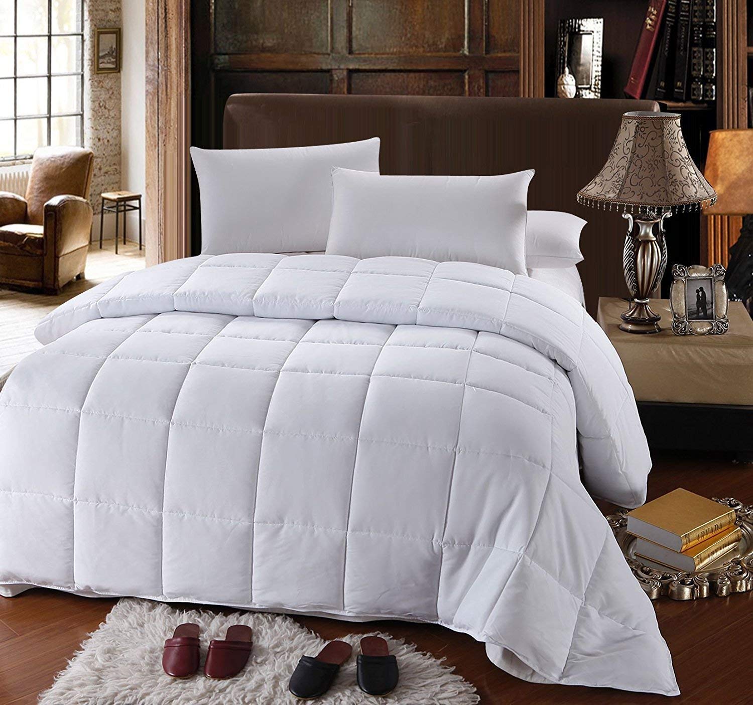 Royal Hotel's Full / Queen Size Down-Alternative Comforter - Duvet Insert, 100% Down Alternative Fill