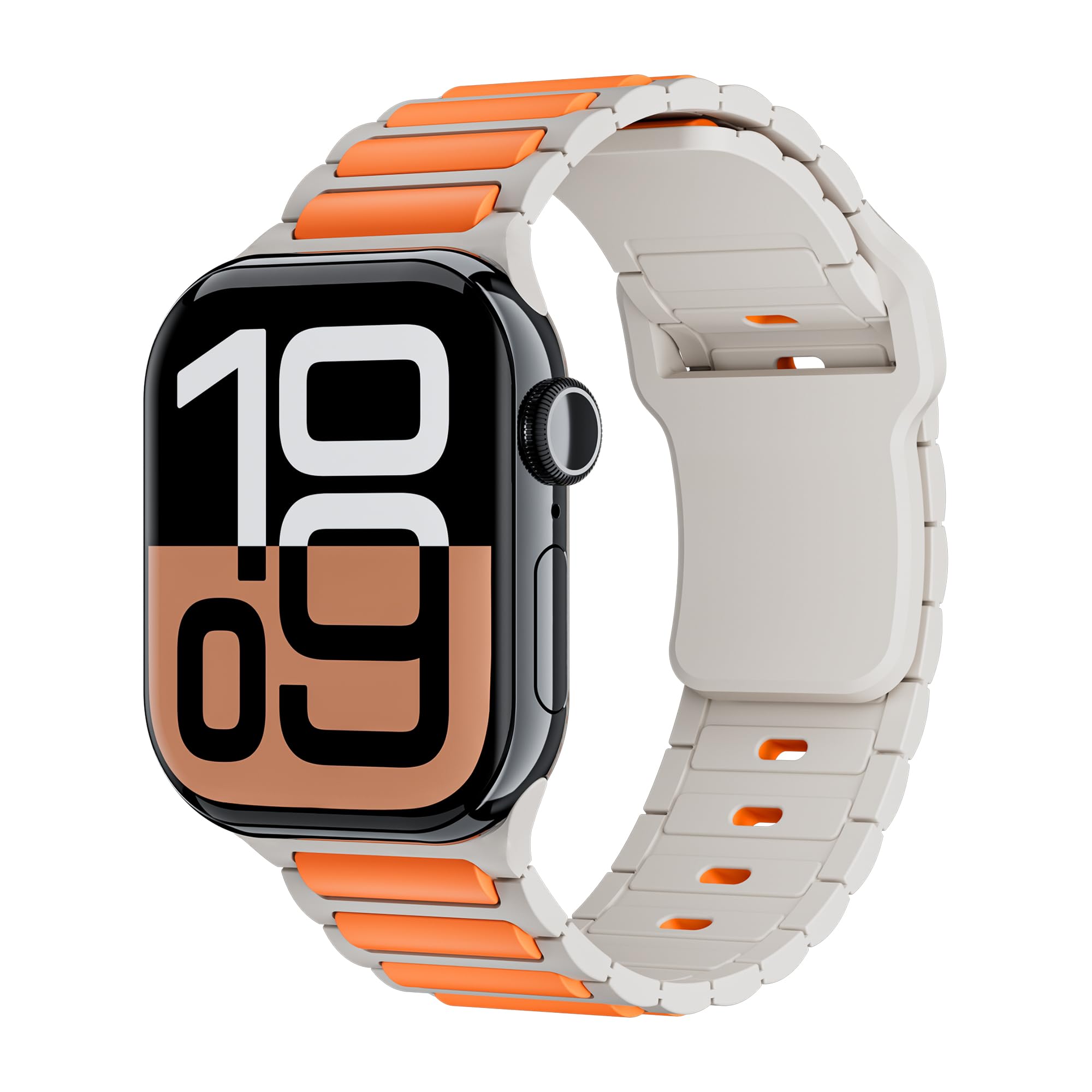 Sport Straps for Apple Watch Strap 40mm 42mm 41mm 38mm 44mm 45mm 46mm 49mm Men Women,Soft Silicone Replacement Band for iWatch Strap Series 10 9 8 7 6 5 4 3 SE Ultra/2