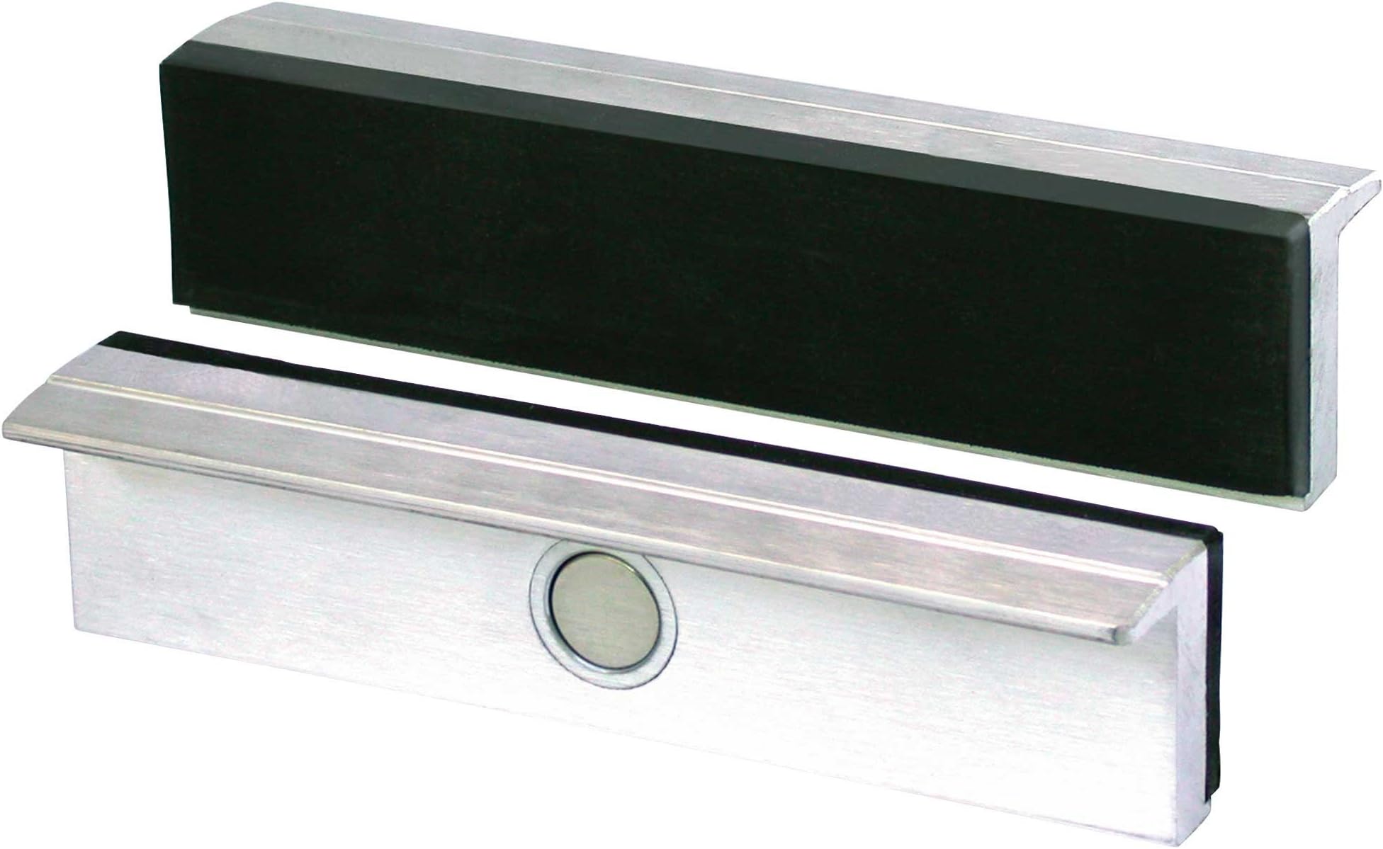 HeuerJaws/Protected Jaws Planparallel | Square with Built-in Magnets, Vice, Material: Aluminium/Rubber, 4665293