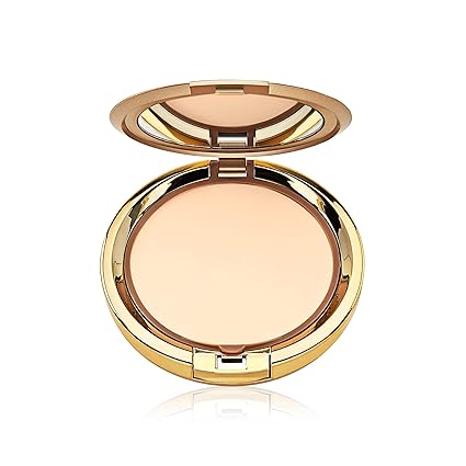 Milani Even Touch Powder Foundation Shell 042 Ounce Vegan Cruelty Free Pressed Powder Foundation With Medium To Full Coverage To Conceal