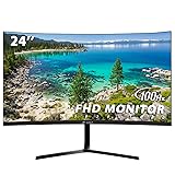 CRUA 24" Curved Monitor, FHD(1920×1080p) 2800R