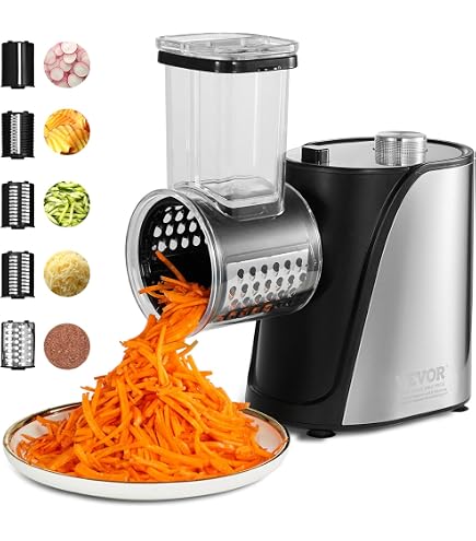 Replacement Blade Roller Attachments For XGOBHC Electric Cheese Grater/Shredder (Blades Sold Separately)