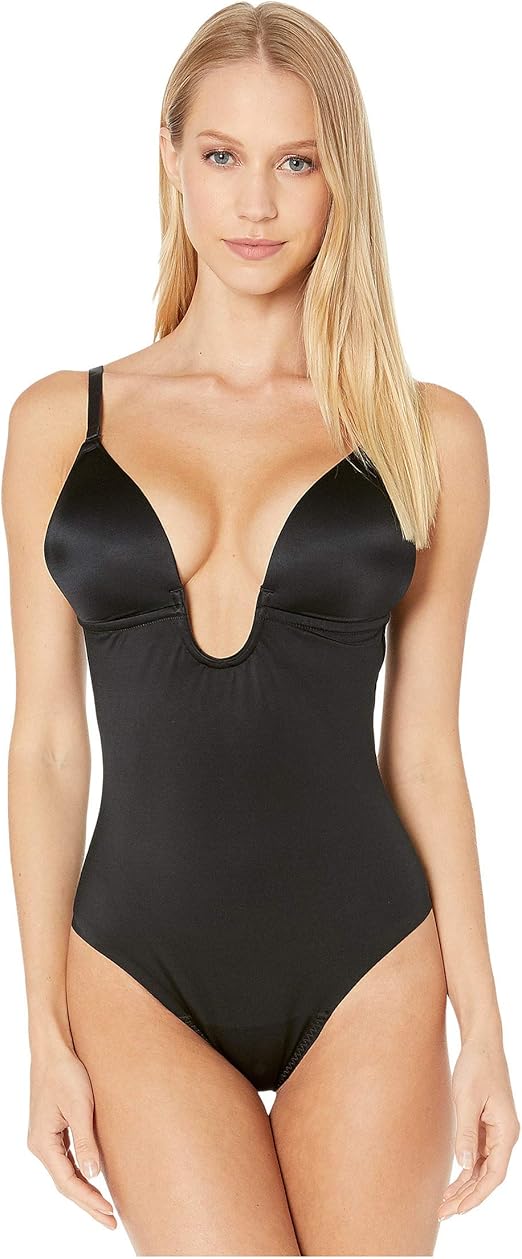 spanx plunge low back bodysuit review