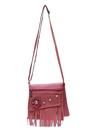 INNERCITY DRN Womens Wallet Flat Purse Handbag with Handles Strap/Peach Orange