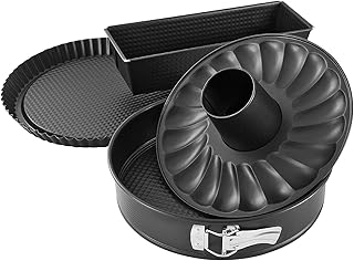 Zenker Black Metallic Backformen-Set, 4-teilig