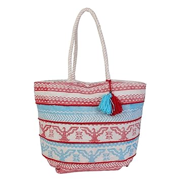 pick pocket Womens Canvas Large Tote Bag (Multicolour)