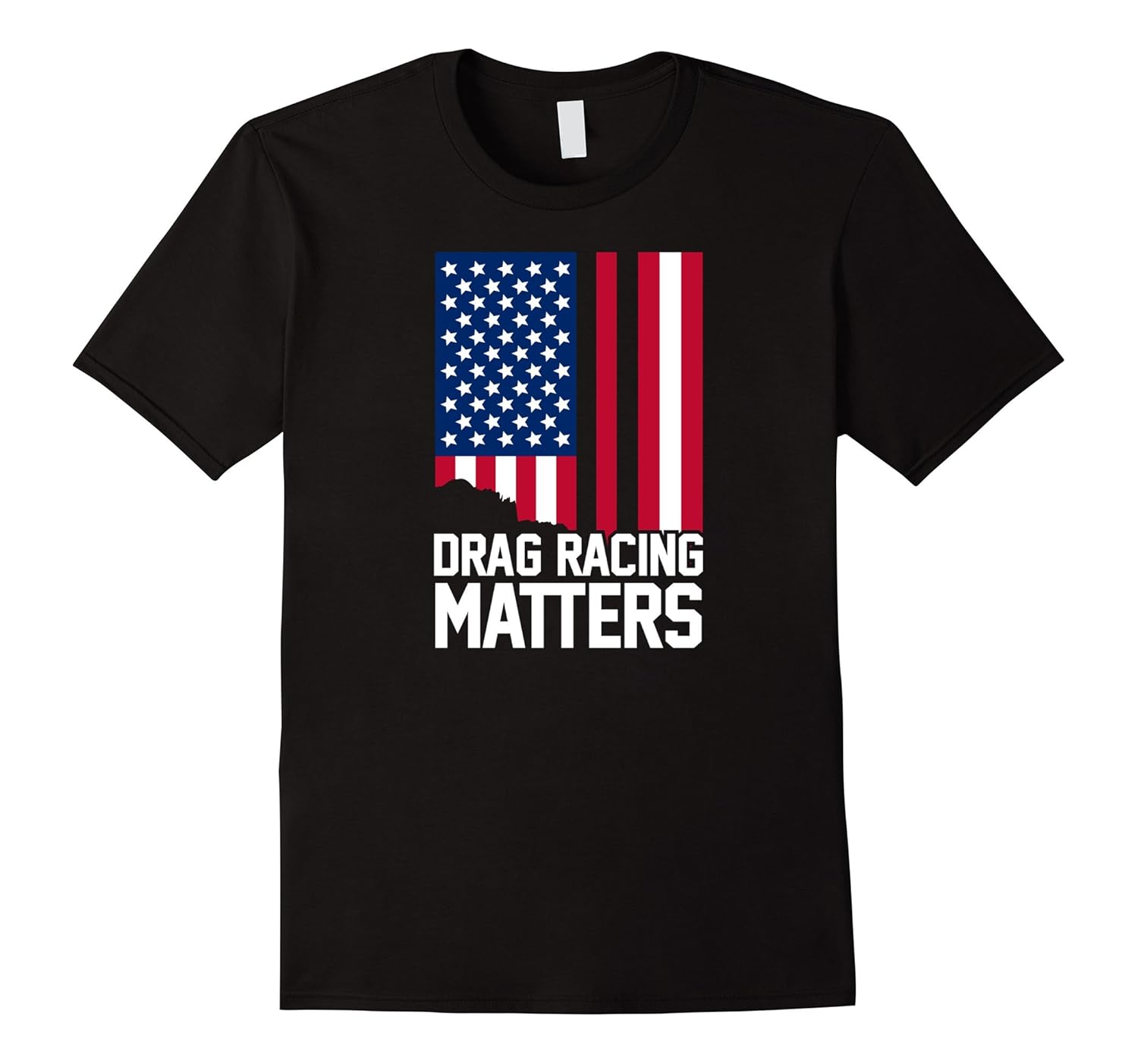 Drag Racing shirt - Drag Racing Matters two black lines-Rose