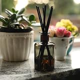 Ziffs Home 120 Black Fibre Reed Diffuser Sticks 20cm x 4mm Thick view 7