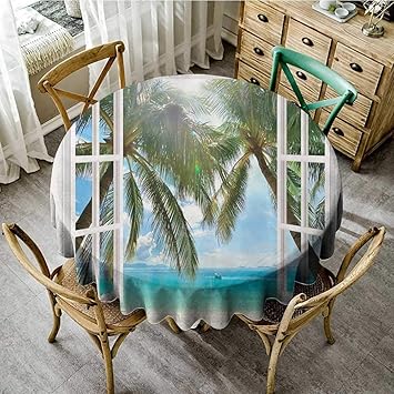 Amazon Com Familytaste Wholesale Tablecloths Ocean Decor Palm
