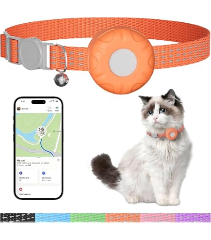 Cat Tracker Tags Smart Tag Mini Bell Cat Tracker, Mini Tracker For Pet IOS And Android ...