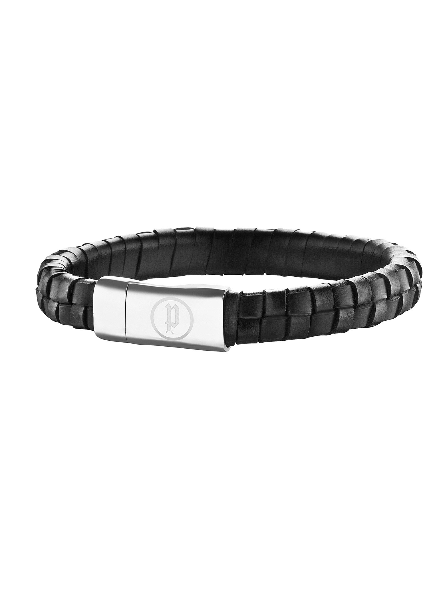Police Men's Connector Bracelet of Length 20cm 25689BLB/01-L