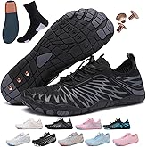AddBili Grounding Shoes Barefoot Shoes with Copper Infused Iinsoles & Conductive Socks, Grounded Footwear for Women Effectively Soft,Comfortable