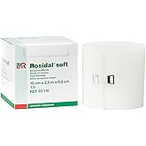 Rosidal Soft Foam Padding, Foam Dressing &amp; Lymphedema Padding for Compression Distribution, 10cm x .3cm x 2.5m (4" x .12" x 2.7yds.), Sold Individually