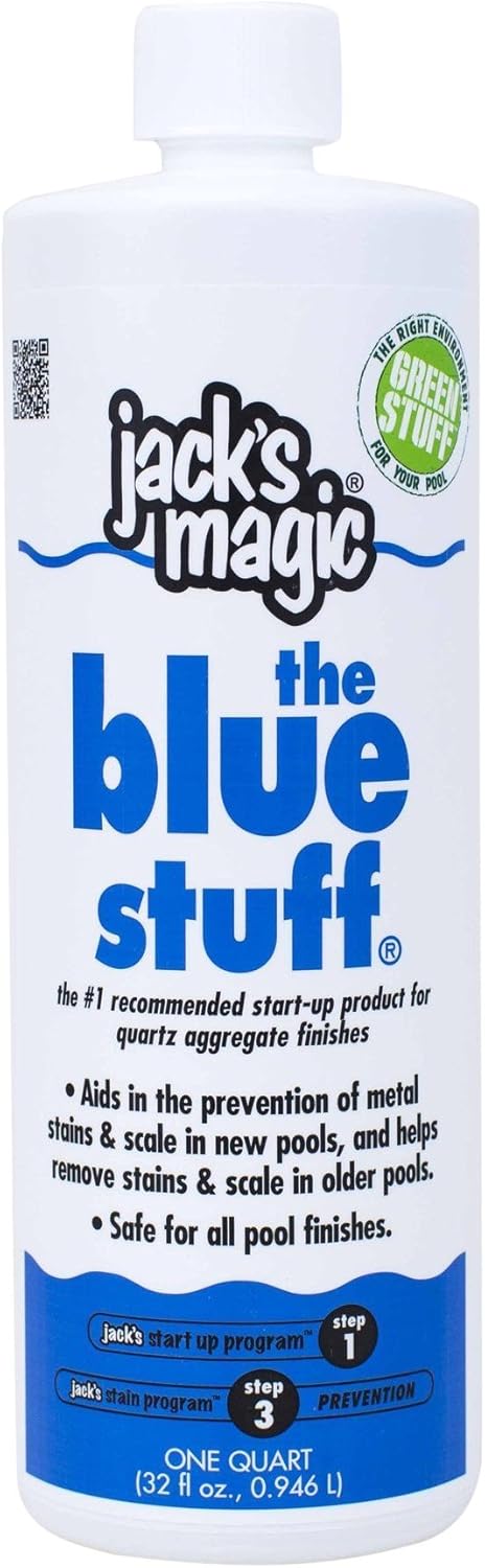 Jack’s Magic Blue Stuff : Swimming Pool Stain Removers : Garden & Outdoor