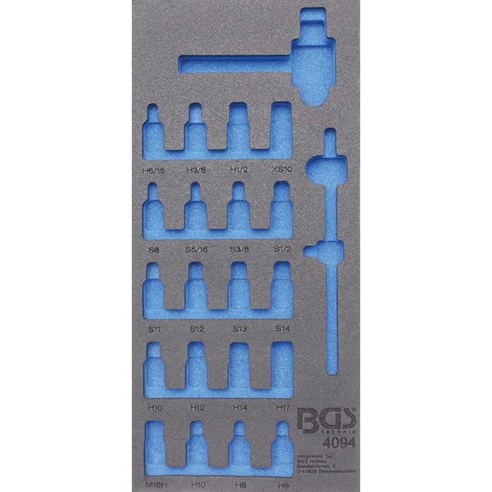 BGS 4094-1 | Tool Tray 1/3, empty | for BGS 4094