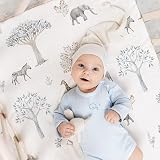 GLLQUEN Baby 2 Pack Cot Sheets 100% Microfiber 120x60cm Fitted Sheets view 6