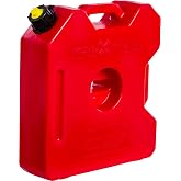 RotopaX - 3 Gallon Gasoline Pack - Leakproof Portable Fuel Container, Red