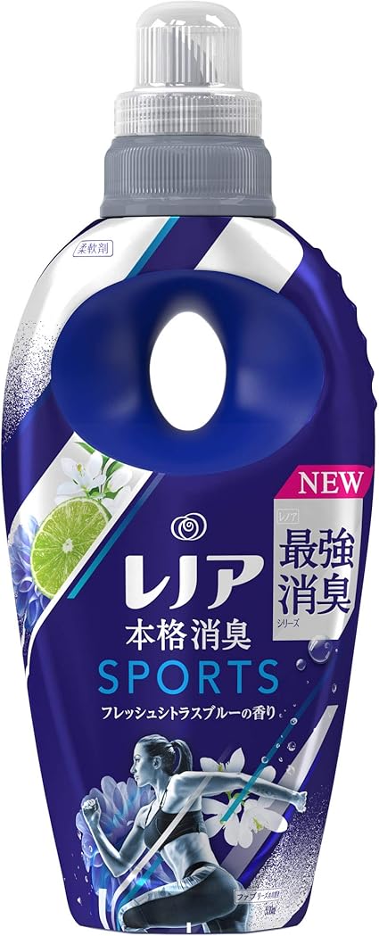 Amazon レノア 本格消臭 柔軟剤 スポーツ フレッシュシトラスブルー 本体 530ml 液体柔軟剤 通販