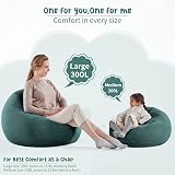 Nobildonna Bean Bag Chair Cover Kids and Adults Plush Toy Organizer Corduroy view 7