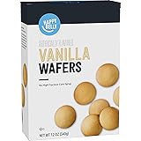 Amazon Brand - Happy Belly Vanilla Wafers, 12 Ounce