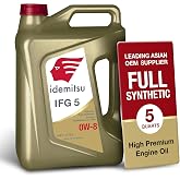 Idemitsu IFG 5 0W-8 Full Synthetic Engine Oil &ndash; 5 Quart | Leading Asian OEM Supplier | Full Synthetic SP/GF-7A | For Gasoline Engines