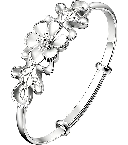 Amazon.com: Saris and Things 925 Sterling Silver Rhodium-plated