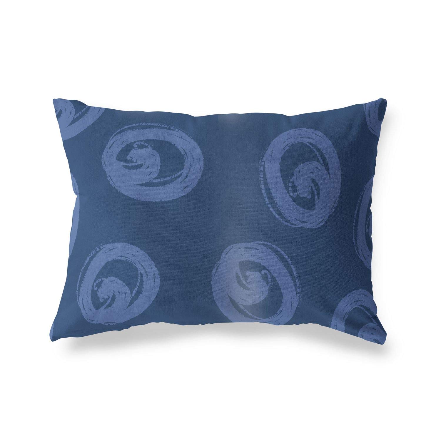 BonaMaison Decorative Cushion Cover, Blue Throw Pillow Covers, Home Decorative Pillowcases for Livingroom, Sofa, Bedroom, Size: 45X60 Cm - Designed and Manufactured in Turkey