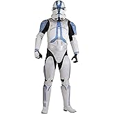 Deluxe Star Wars Clone Trooper Costume for Men - Jumpsuit, Armor, Hood, Gloves & Mask - Adult Star Wars Halloween Outfit