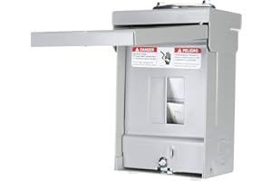 Siemens W0204ML1060U 60 Amp Outdoor Circuit Breaker Enclosure, Gray