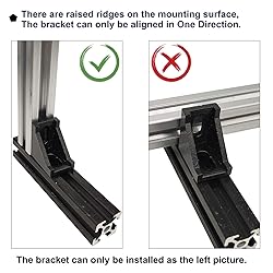 BLCCLOY 20 Sets Aluminum Extrusion 2020 Aluminum