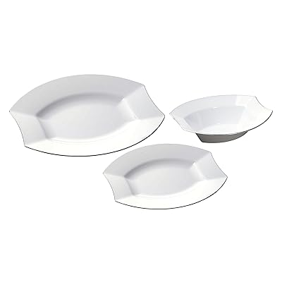 50-Piece Plastic Appetizer Plate Set Vogue Nigeria Ubuy