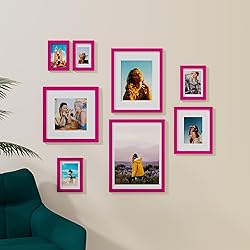 Vittanly 5x7 Picture Frame, Display Pictures 4x6